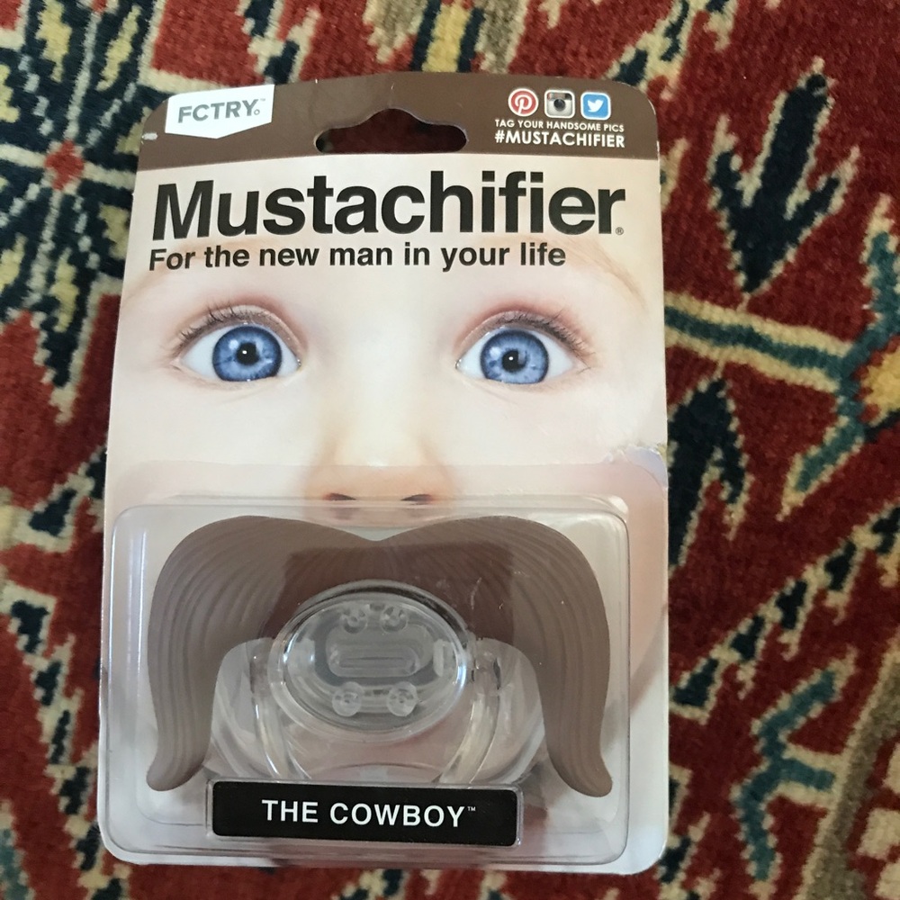 Pacifier for the hipster kid!